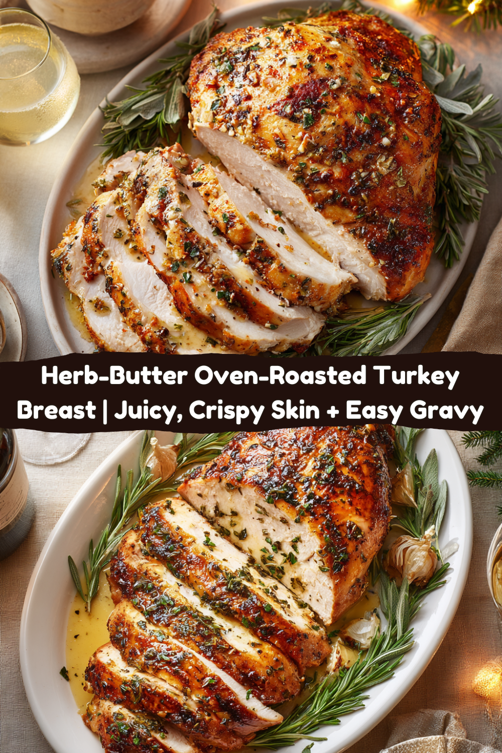 Herb-Butter Oven-Roasted Turkey Breast
