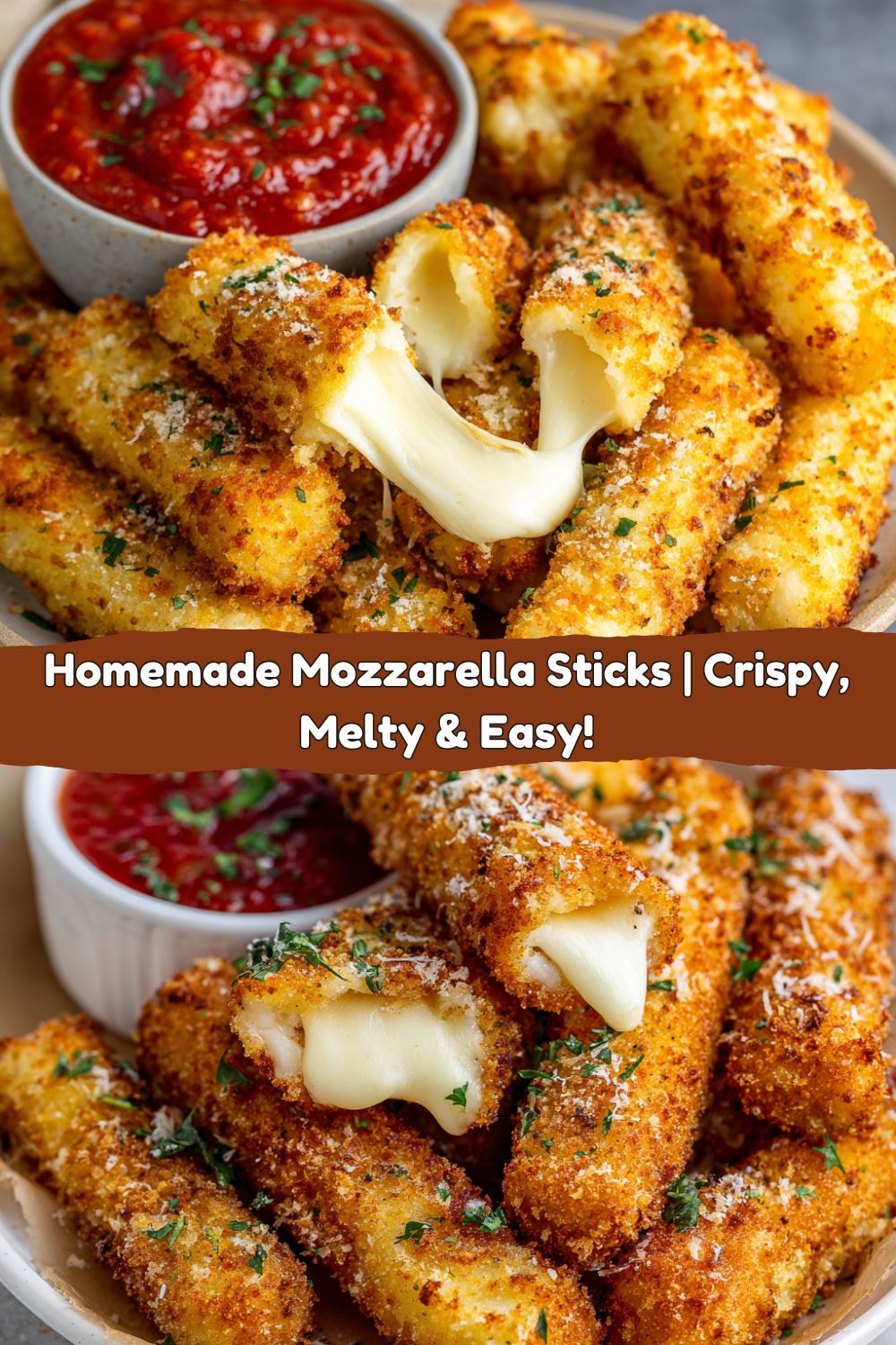 Homemade Mozzarella Sticks