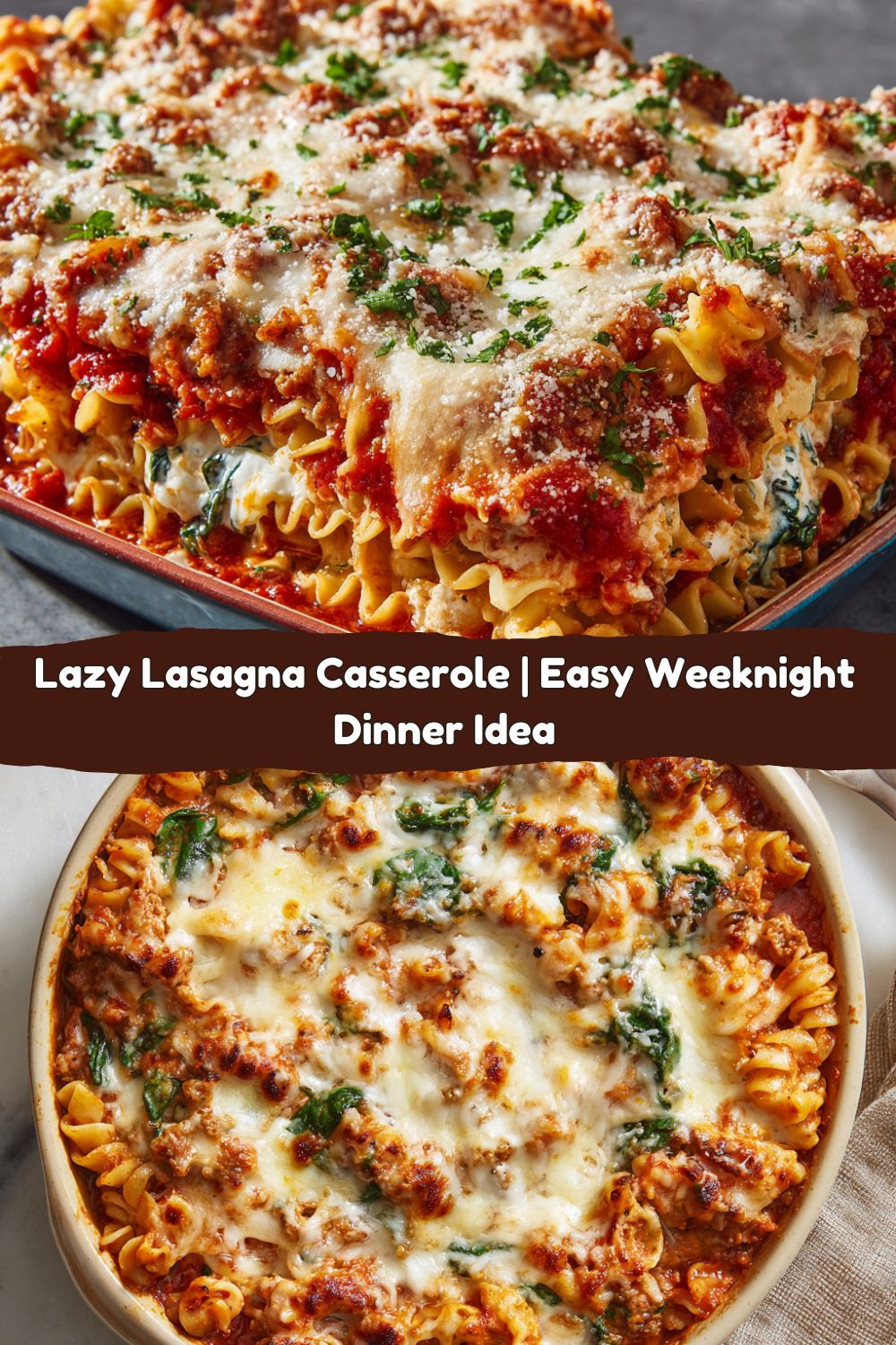 Lazy Lasagna Casserole