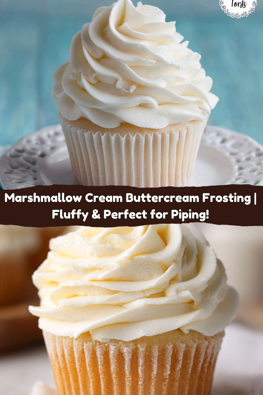 Marshmallow Cream Buttercream (Fluffy, Light, and Perfect for Piping)