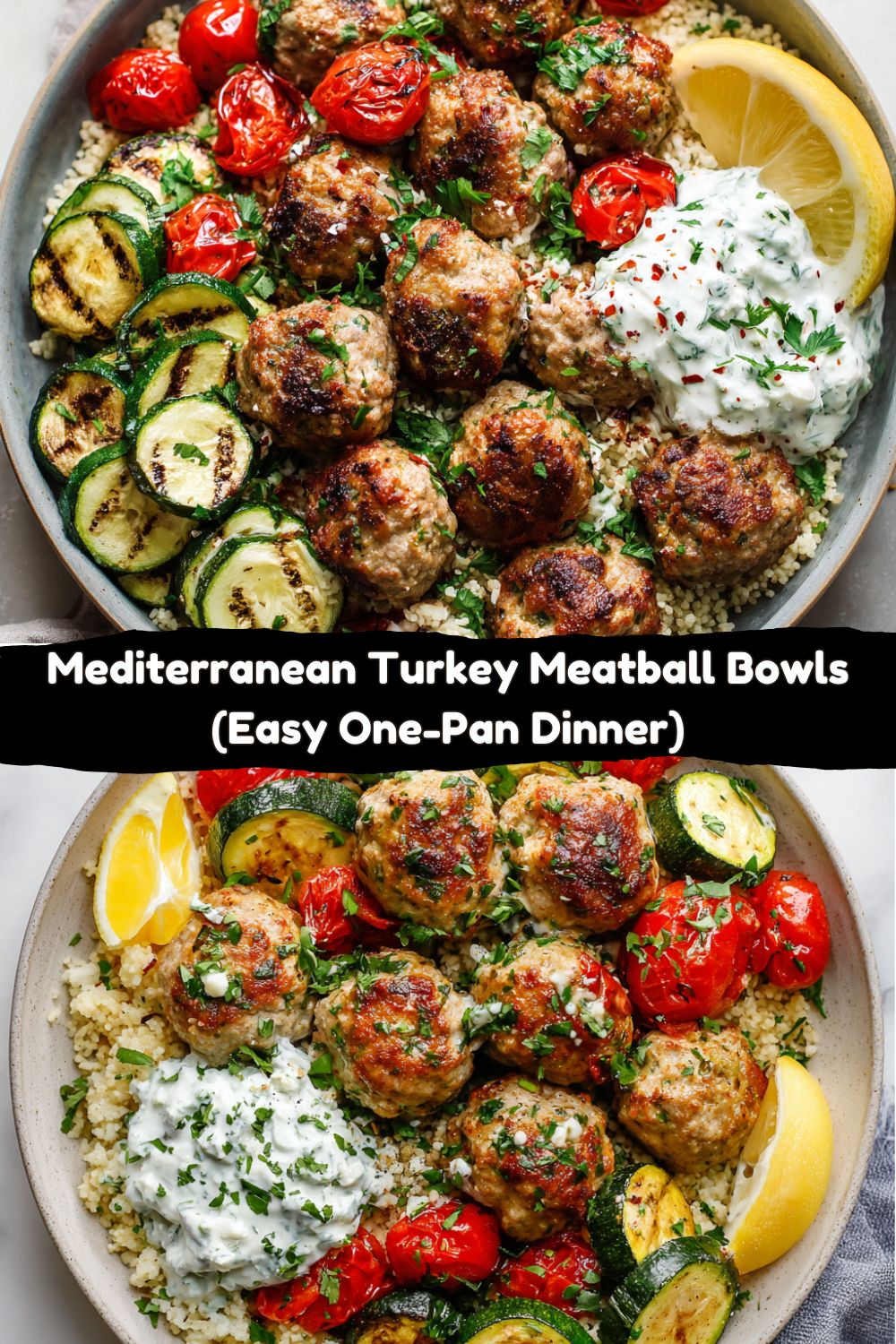 Mediterranean Turkey Meatballs