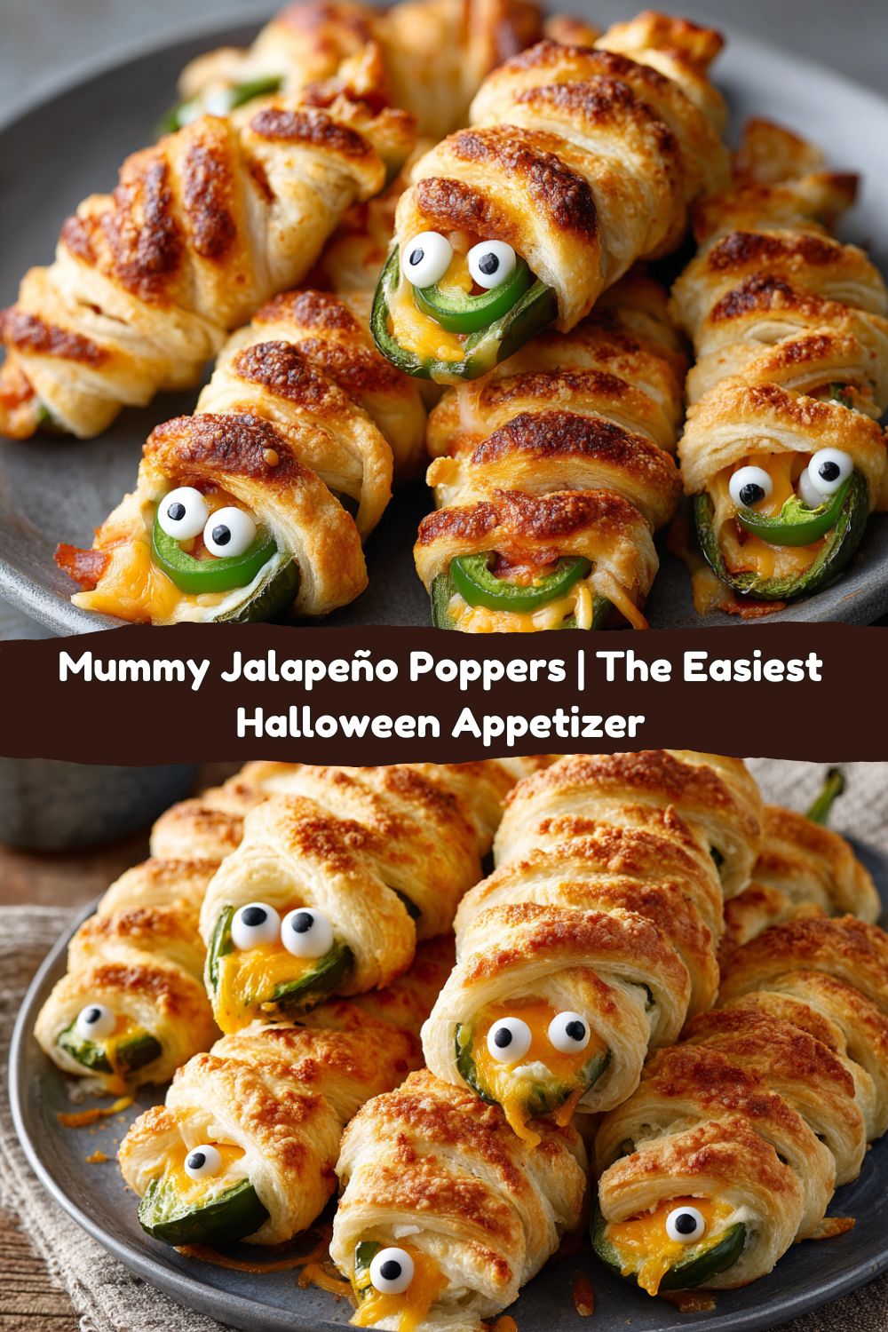 Mummy Jalapeño Poppers