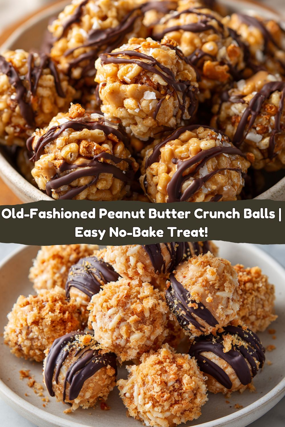 Old-Fashioned Peanut Butter Crunch Balls