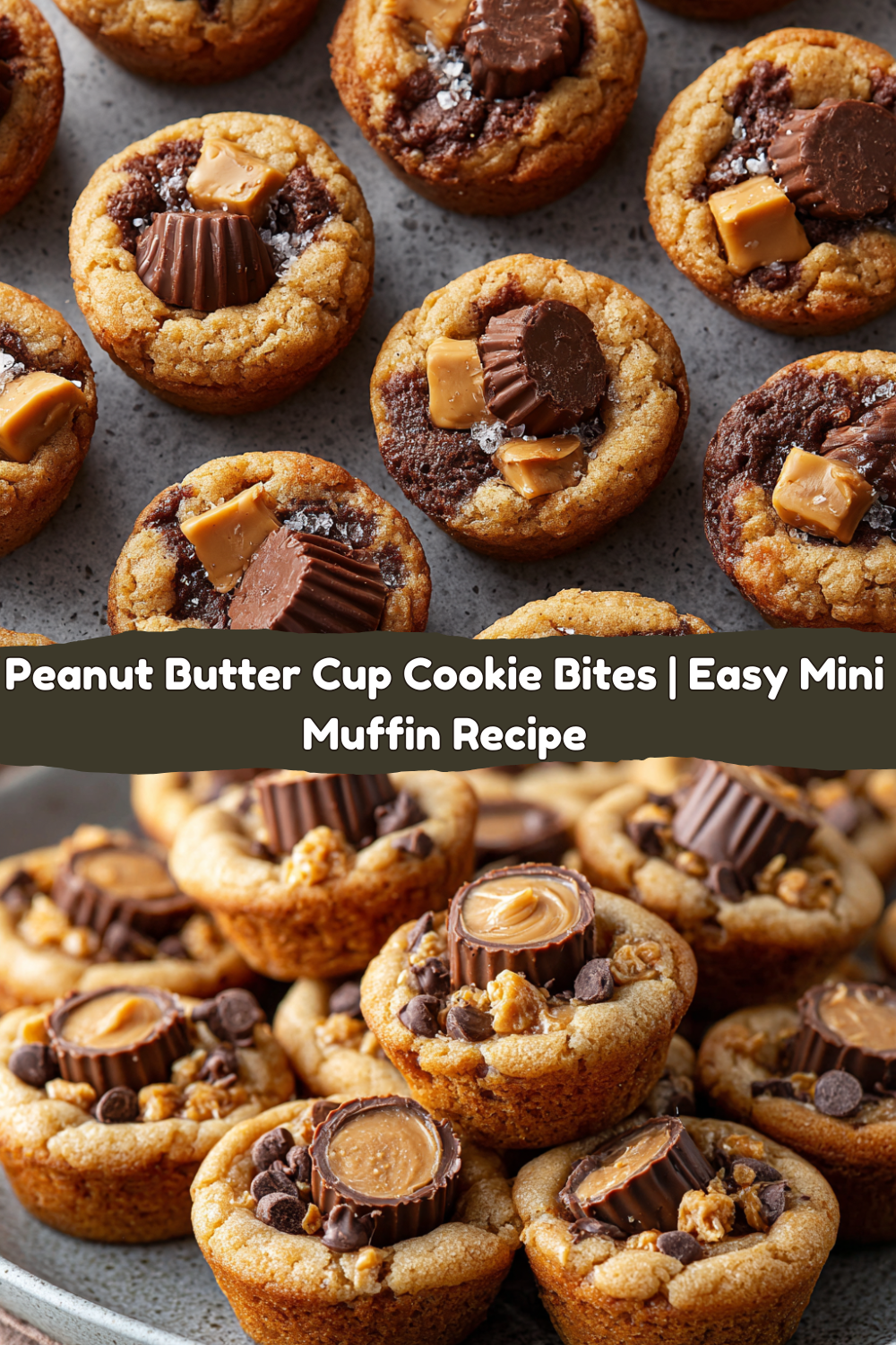 Peanut Butter Cup Cookie Bites