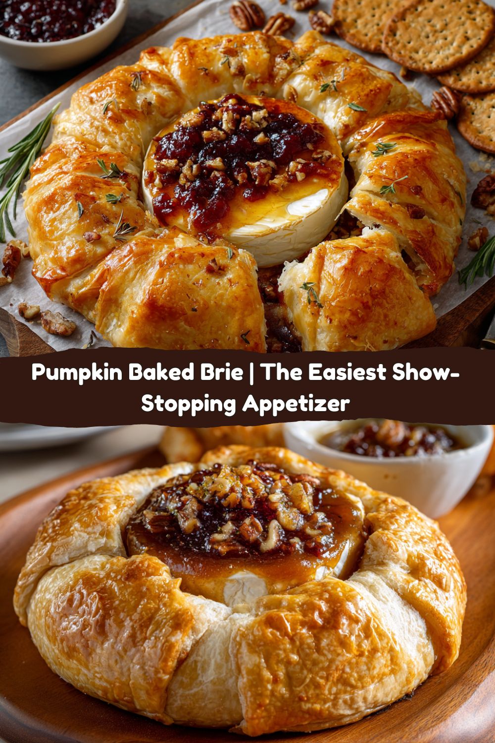 Pumpkin Baked Brie