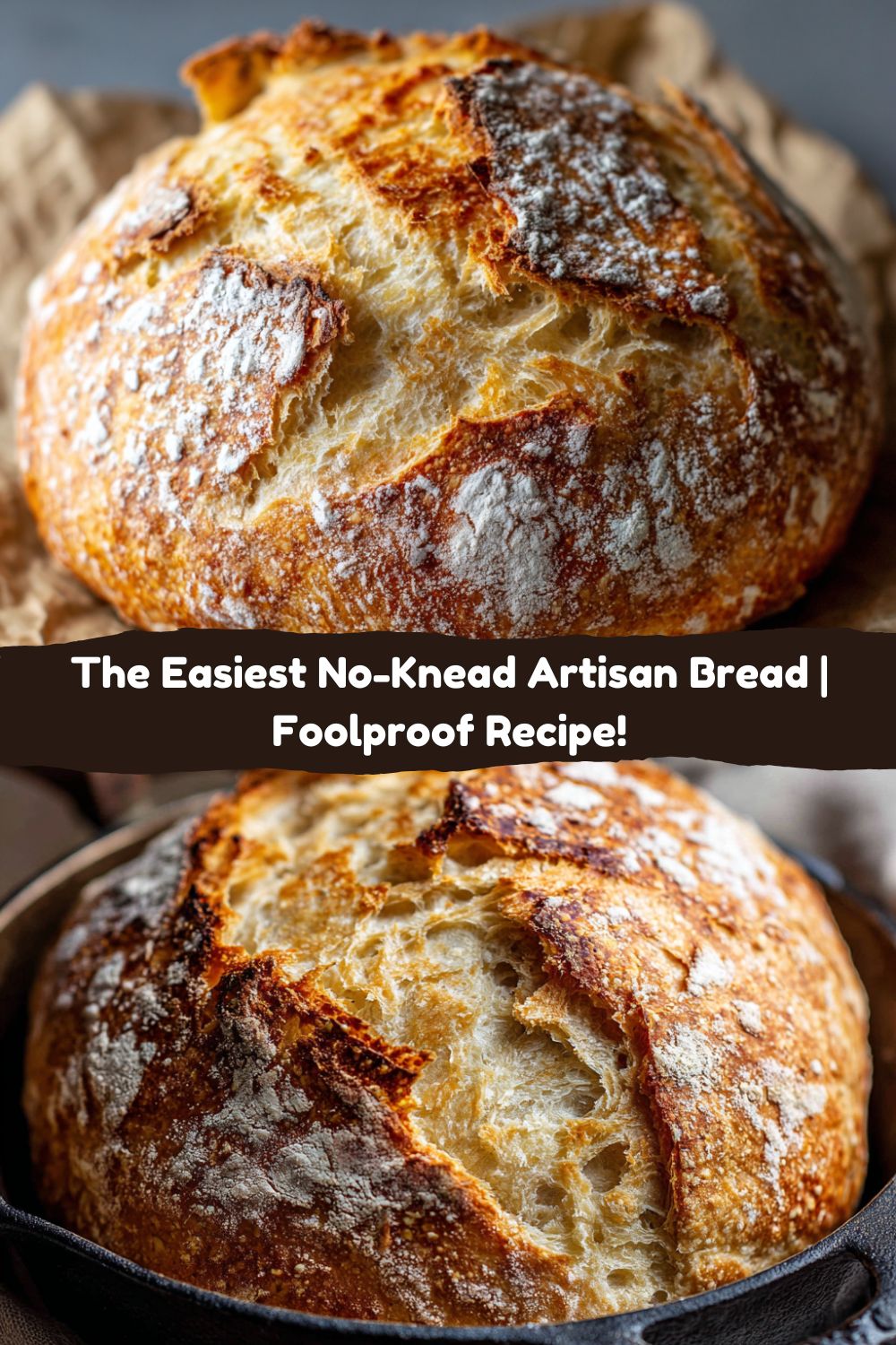 Easiest No-Knead Artisan Bread