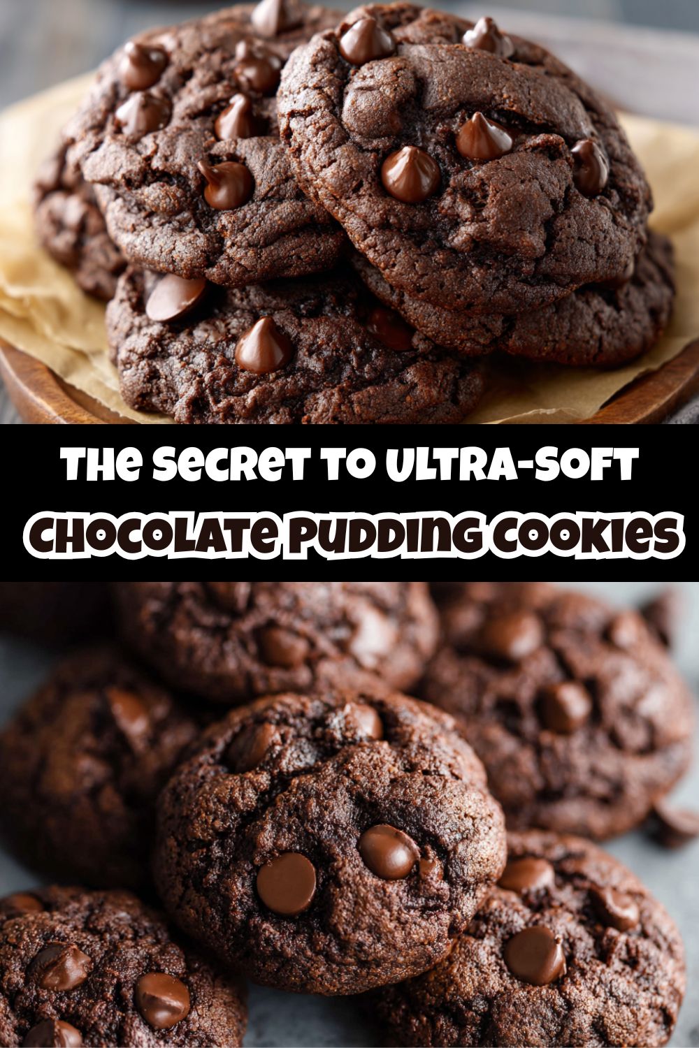 Chocolate Pudding Cookies