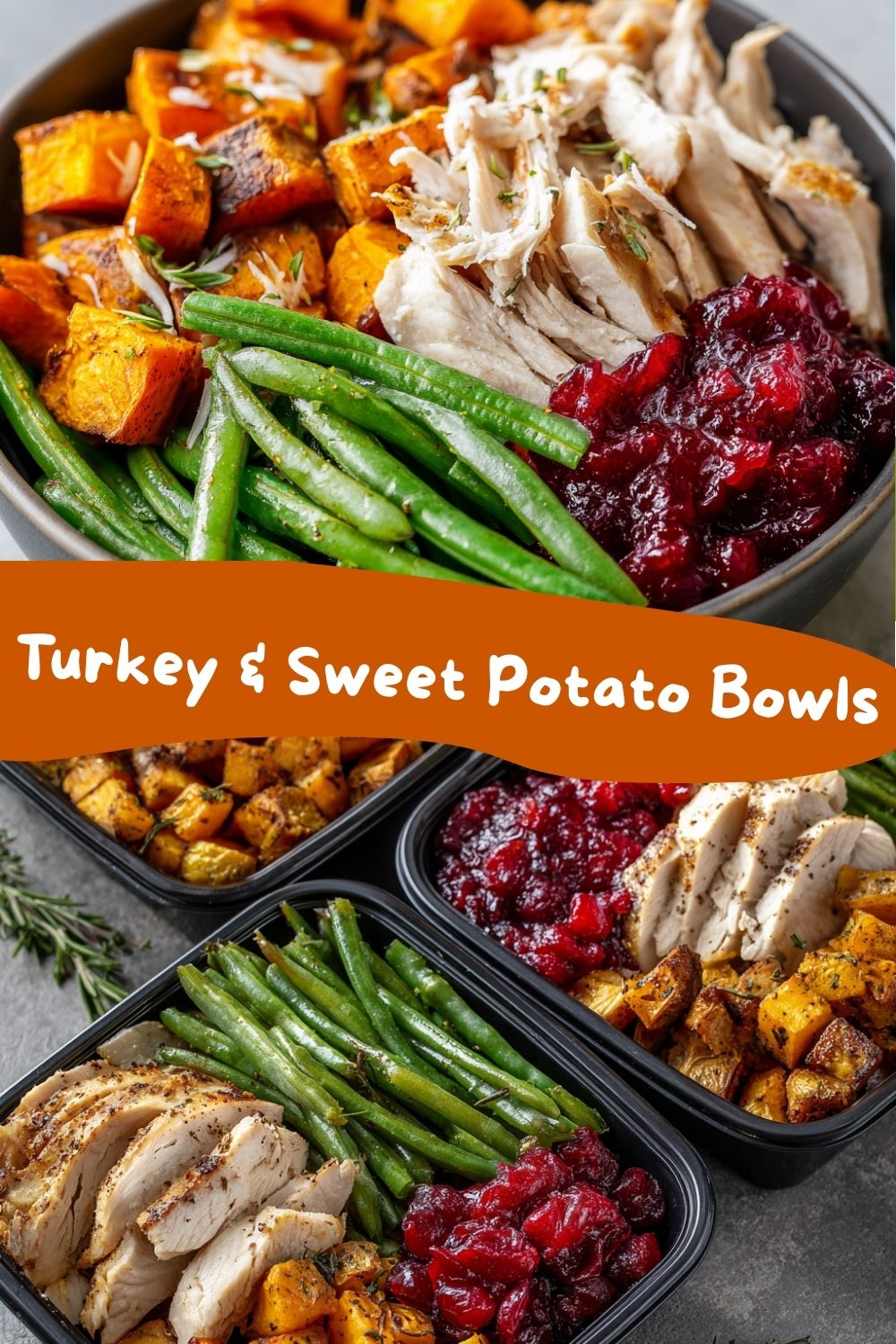 Turkey & Sweet Potato Bowls