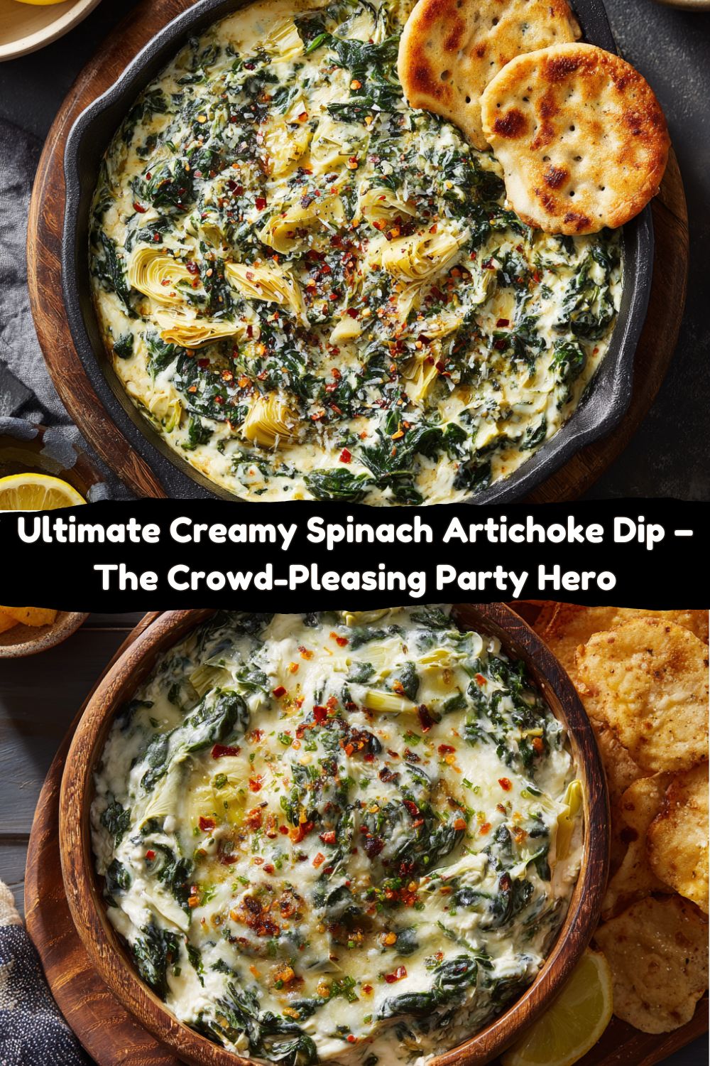 Creamy Spinach Artichoke Dip
