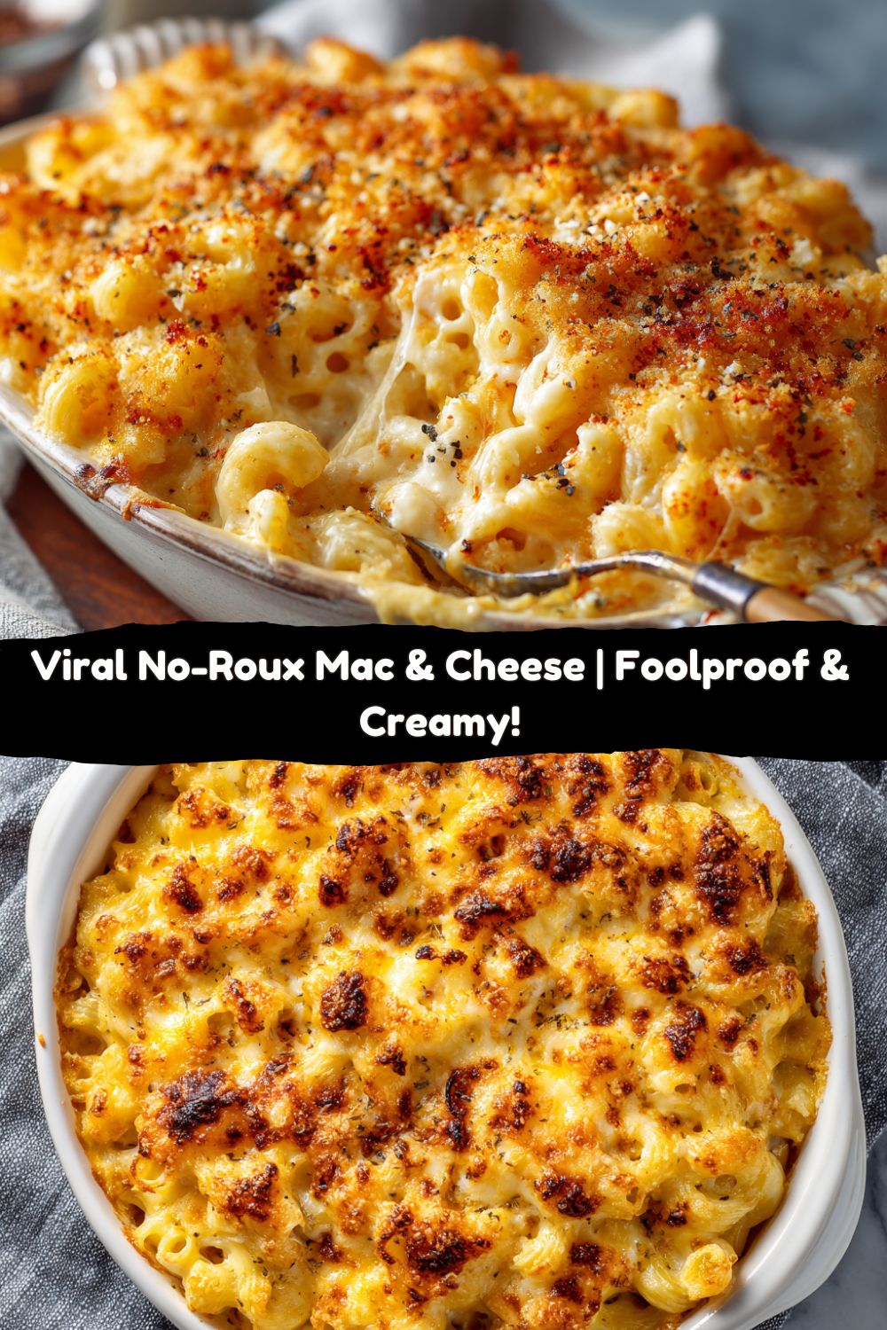 Viral No-Roux Mac & Cheese