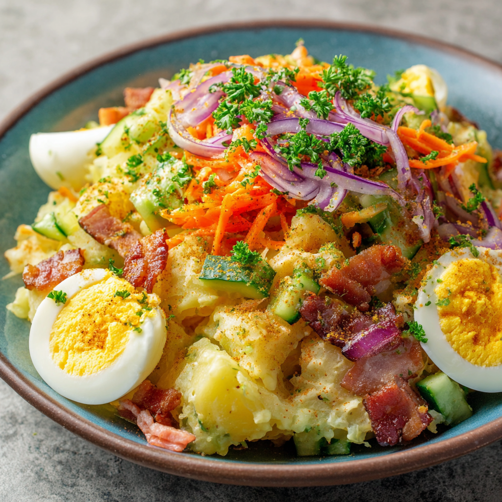 Addictive Japanese Potato Salad (Potesara)