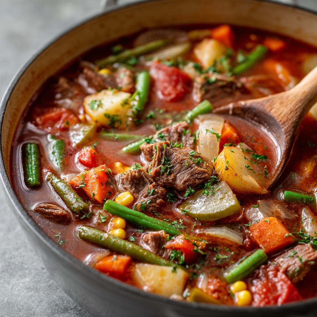 Old Fashioned Vegetable Beef Soup