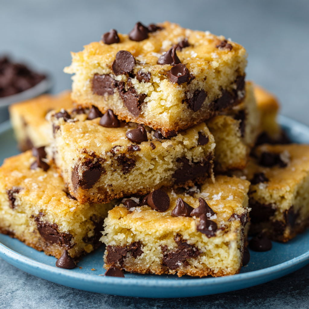 Lazy Chocolate Chip Cookie Bars