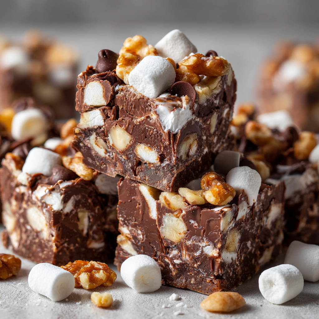 Rocky Road Fudge