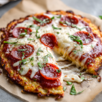 Low Carb Protein Pizza
