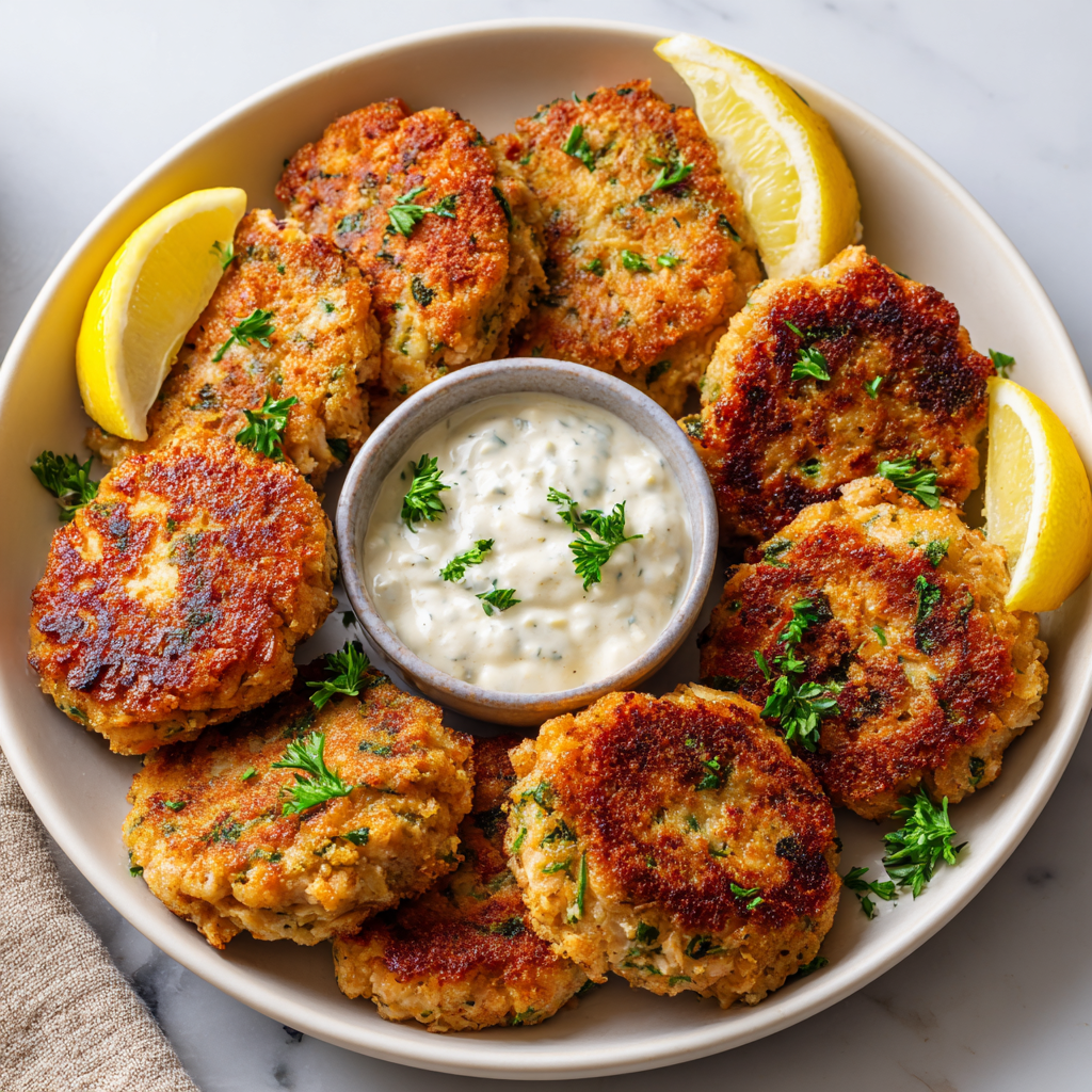 Quick Canned Salmon Patties