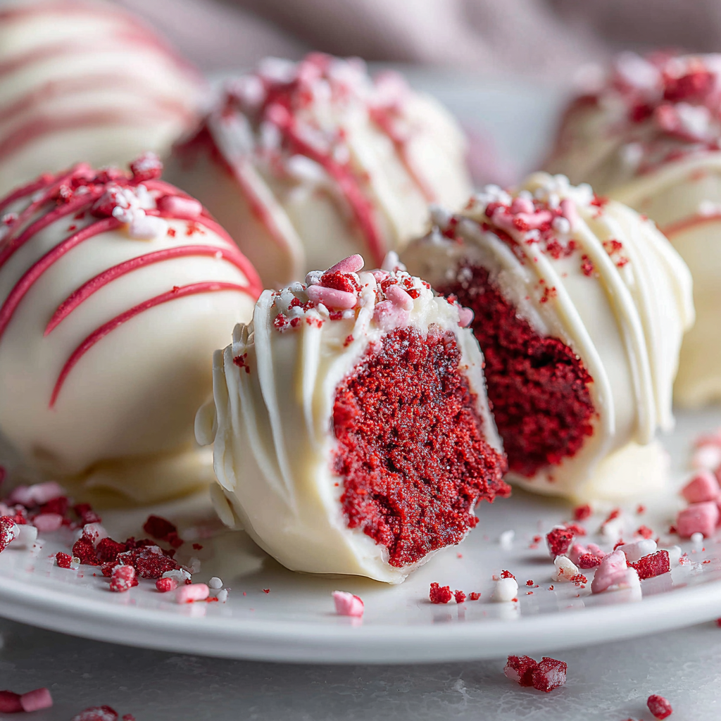 Red Velvet Cake Balls
