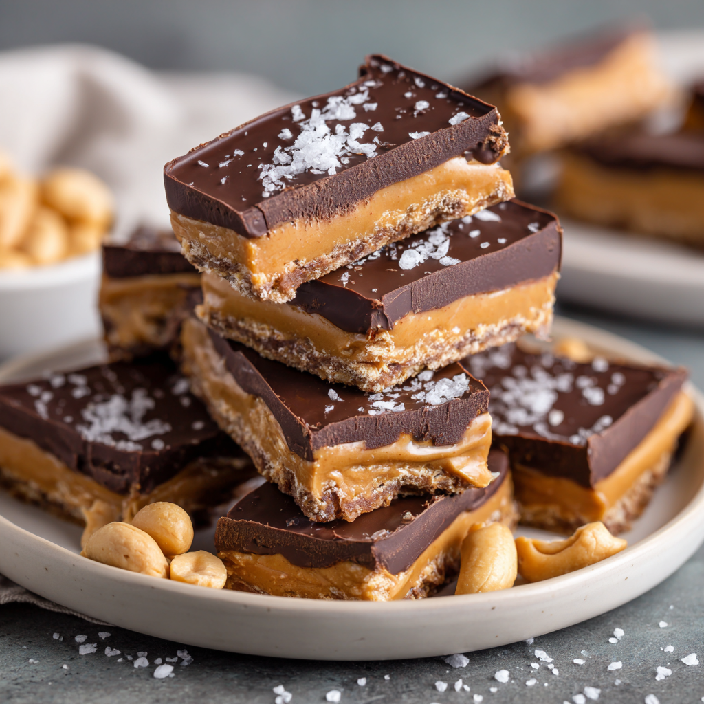 Chocolate Peanut Protein Candy Bars