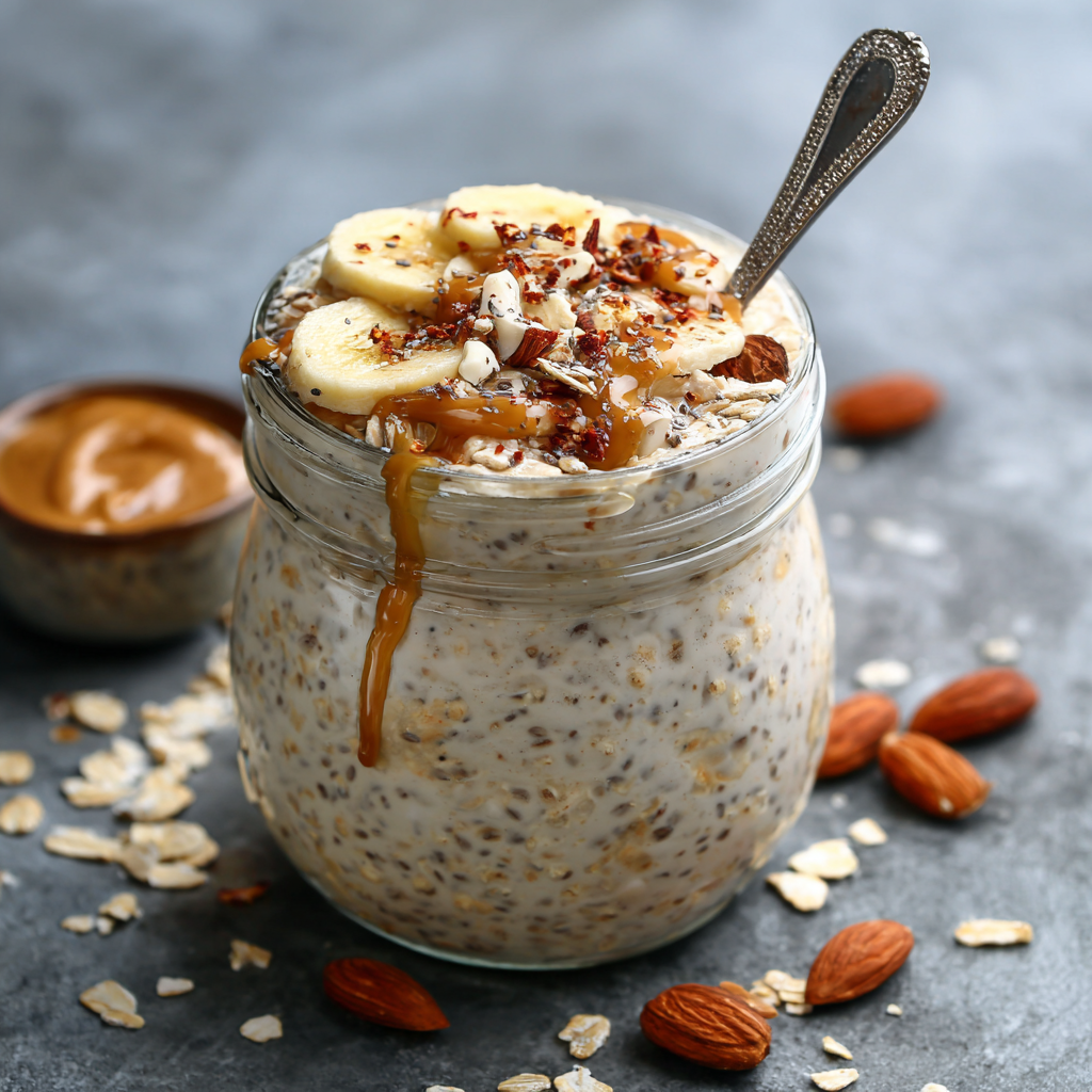High-Protein Overnight Oats