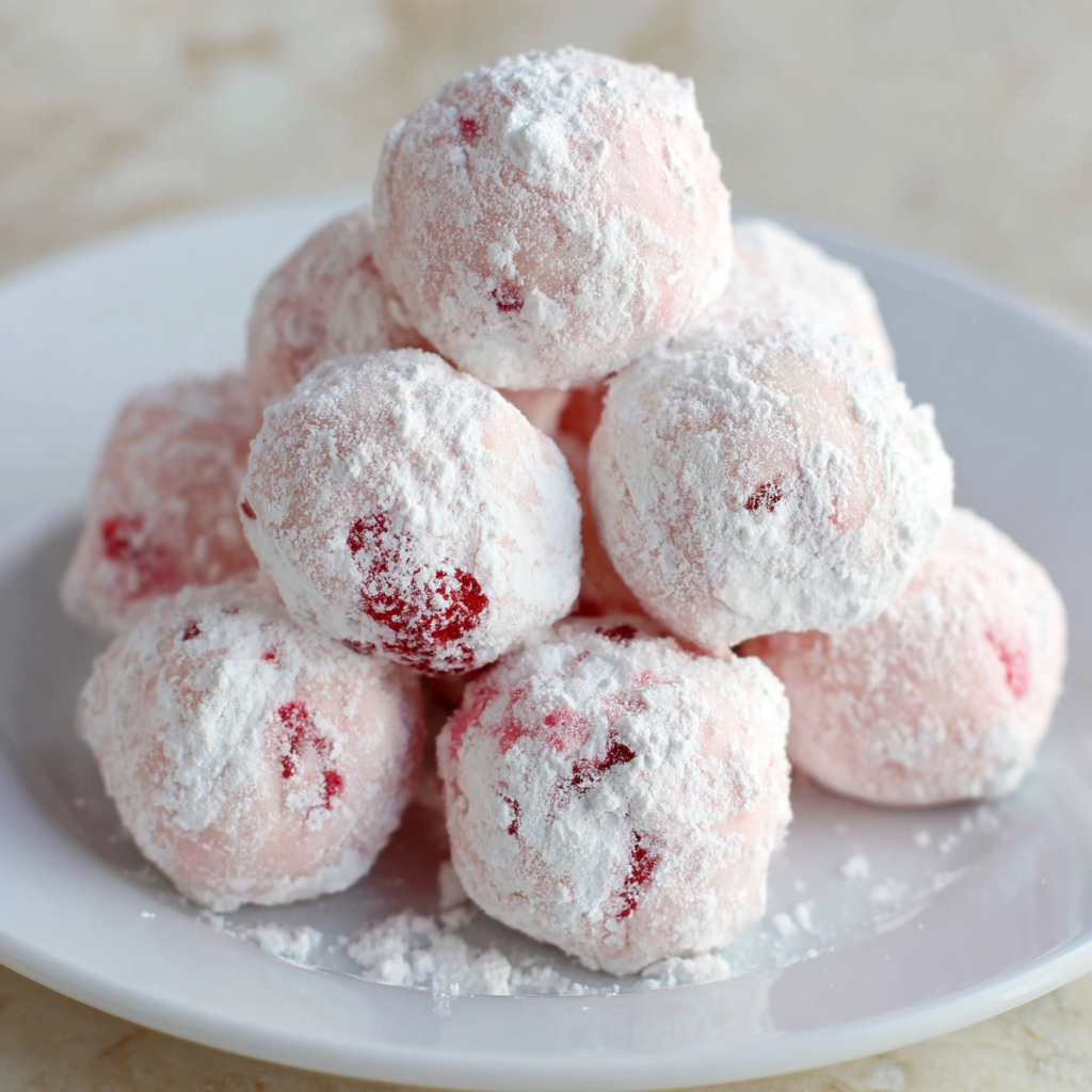 Easy Strawberry Truffles