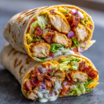 Chicken Bacon Ranch Burrito