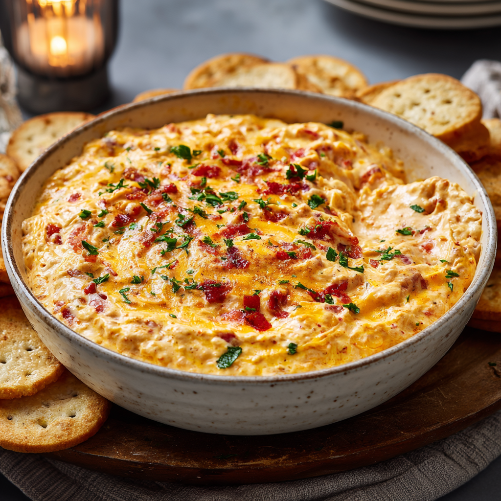 Hot Pimento Cheese Dip