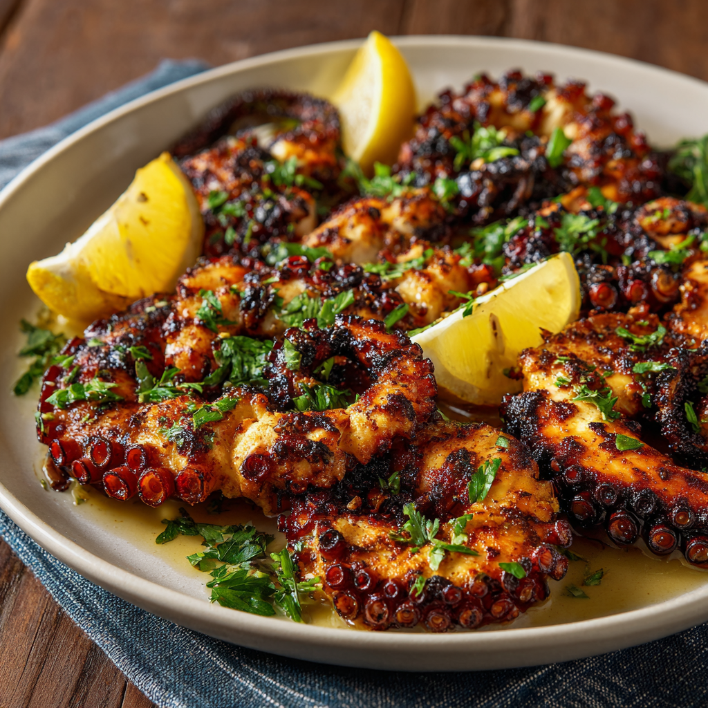 Grilled Mediterranean Octopus