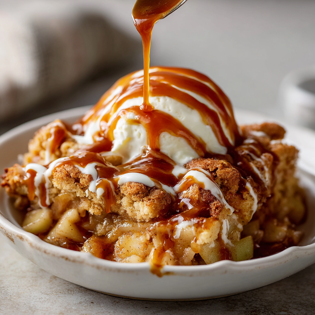 Snickerdoodle Apple Cobbler