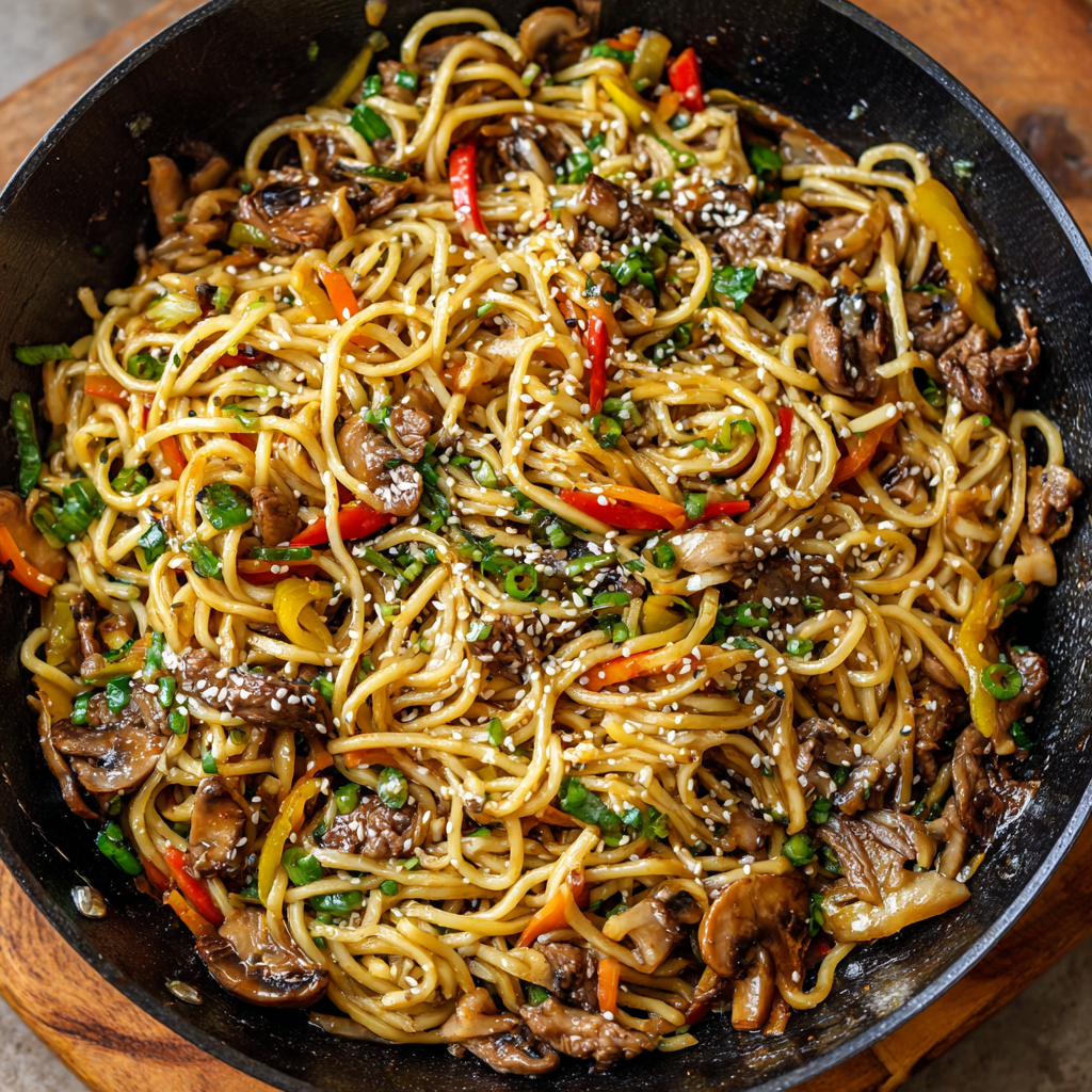 Savory Hibachi Noodles