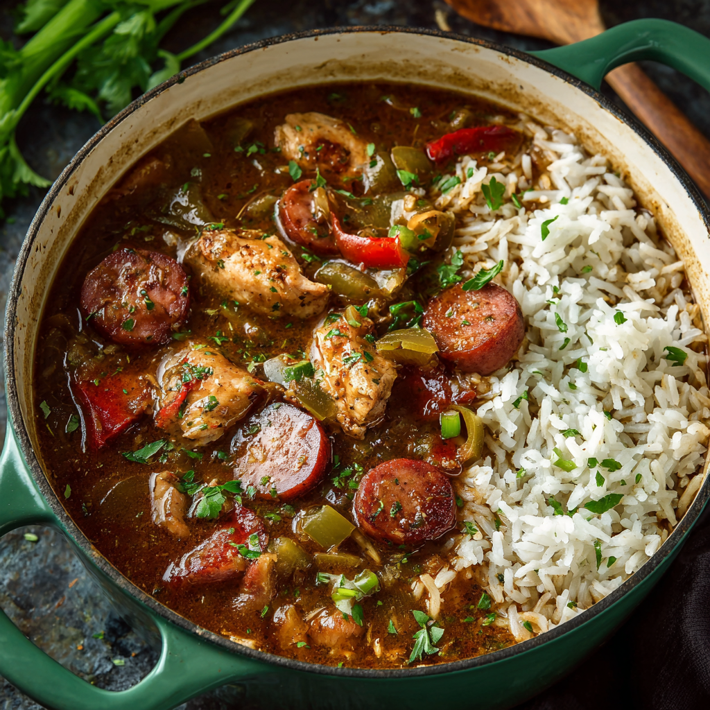 Chicken and Sausage Gumbo