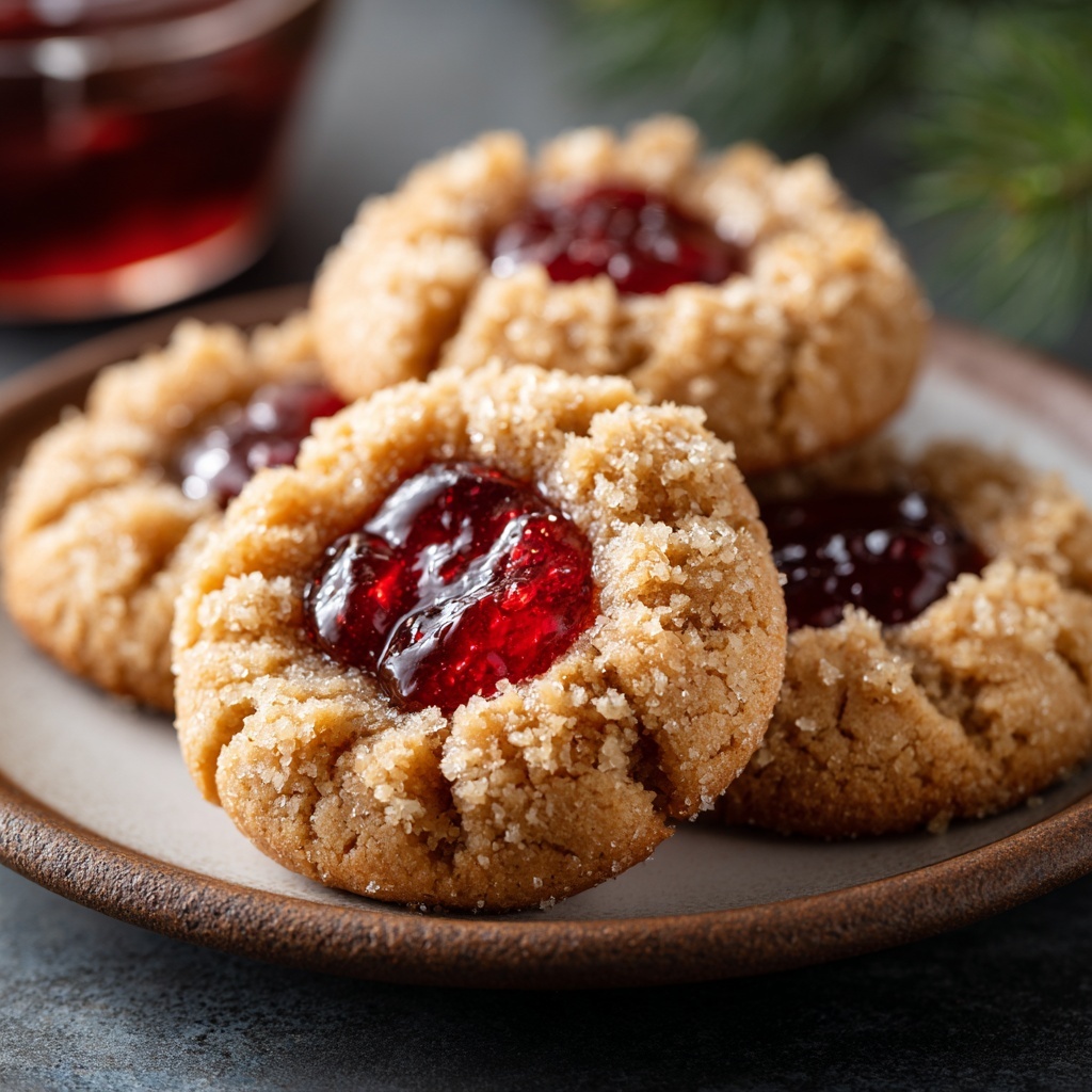 Classic Thumbprint Cookies