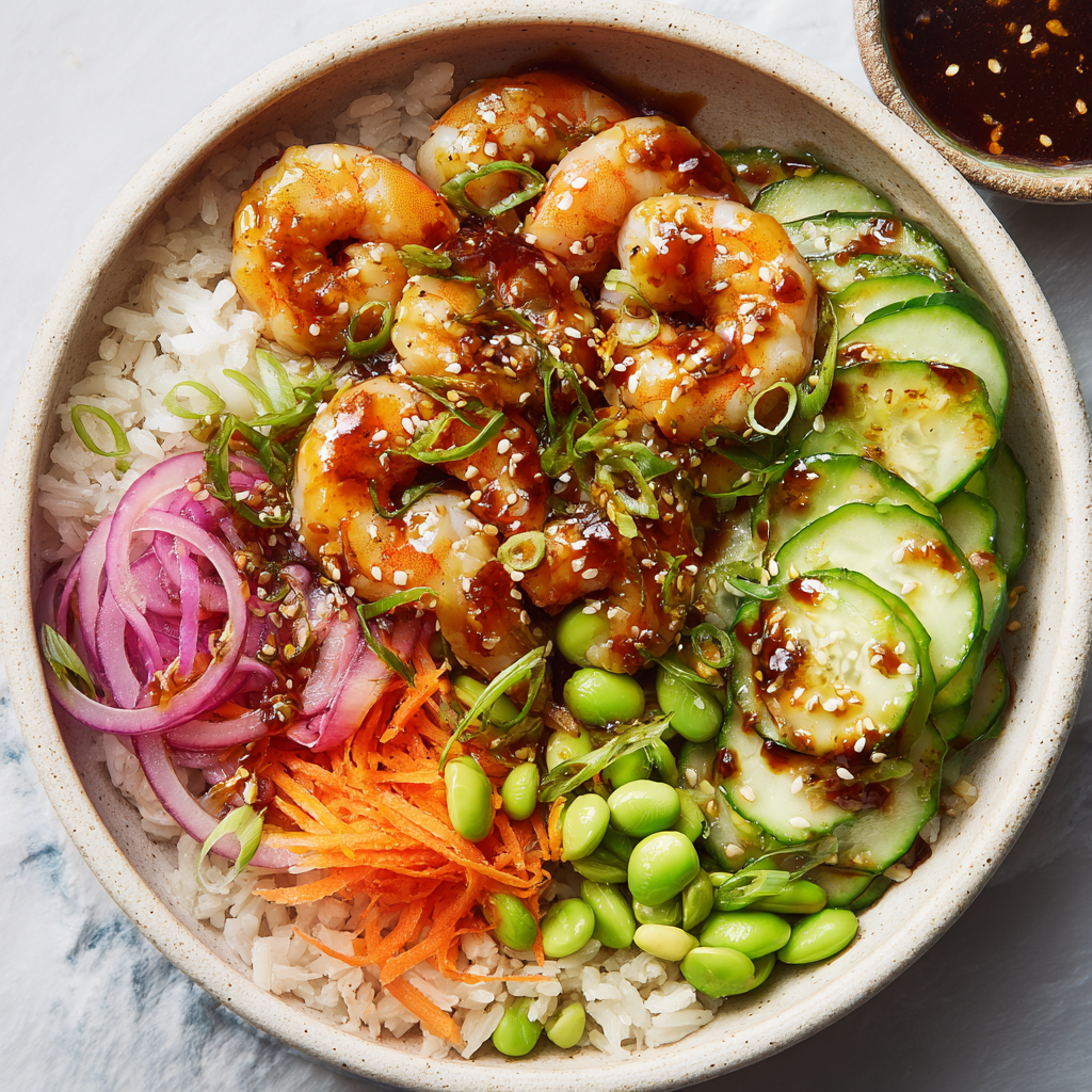Shrimp Poke Bowl