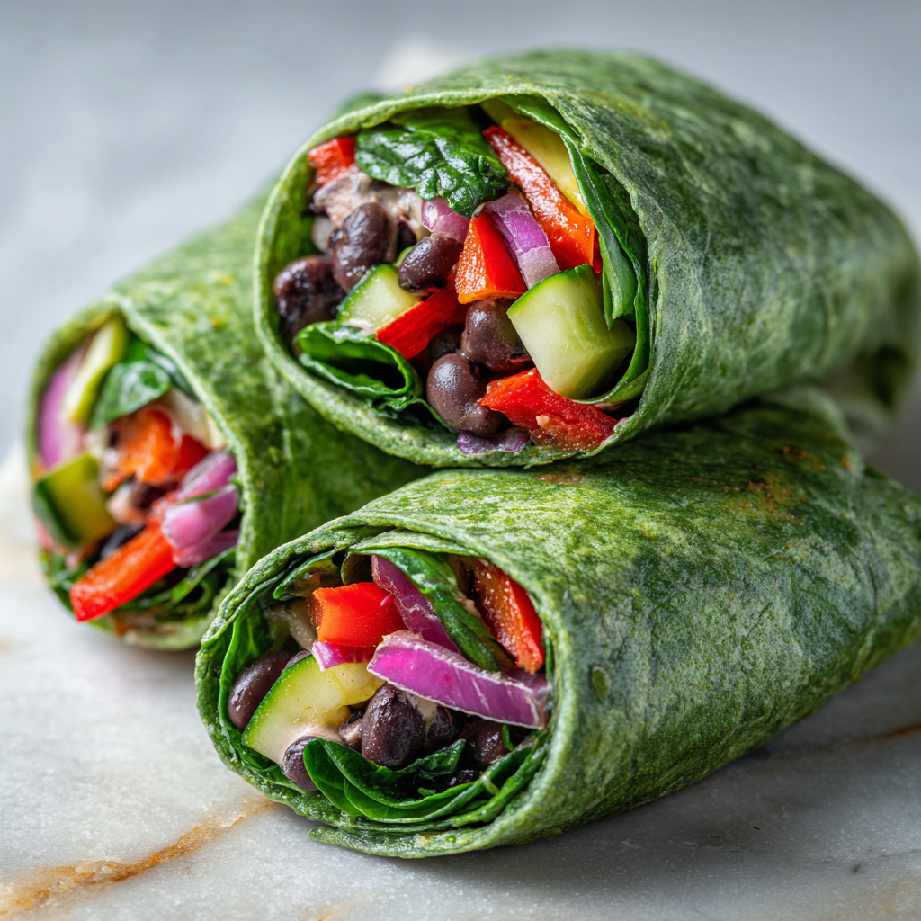 Spinach Protein Wraps