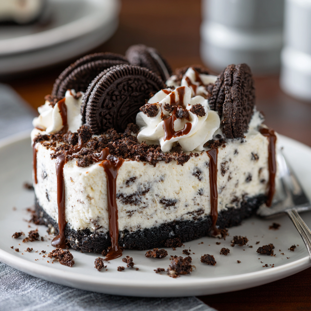 No-Bake Oreo Cream Cheese Dessert