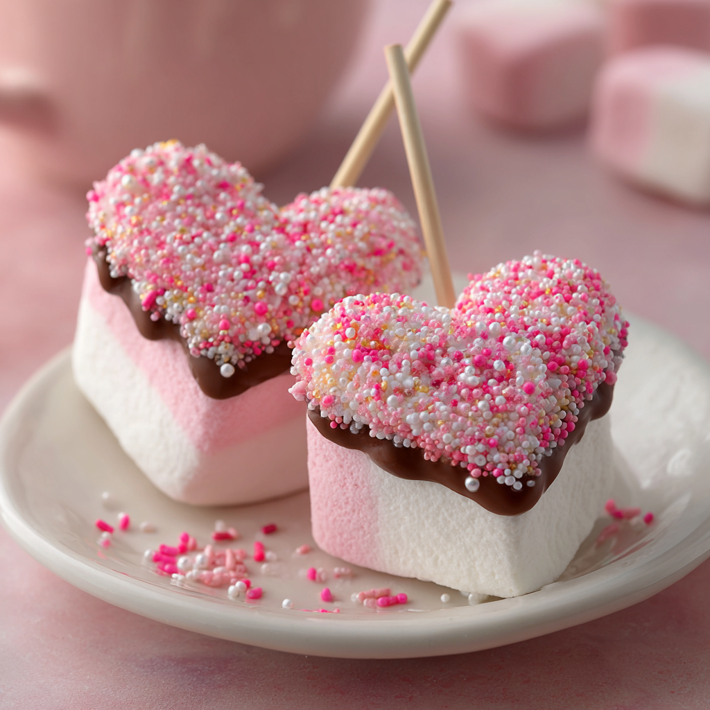 Sweetheart Marshmallow Pops