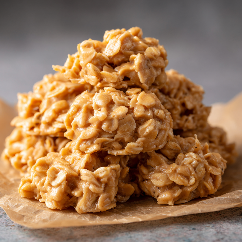 Peanut Butter No-Bake Cookies