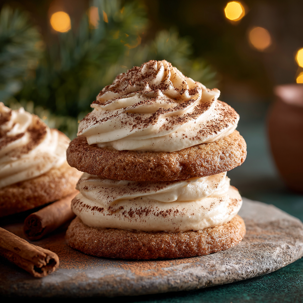 Tiramisu Christmas Cookies
