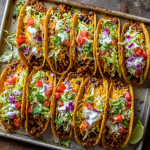 Oven-Baked Cheesy Tacos