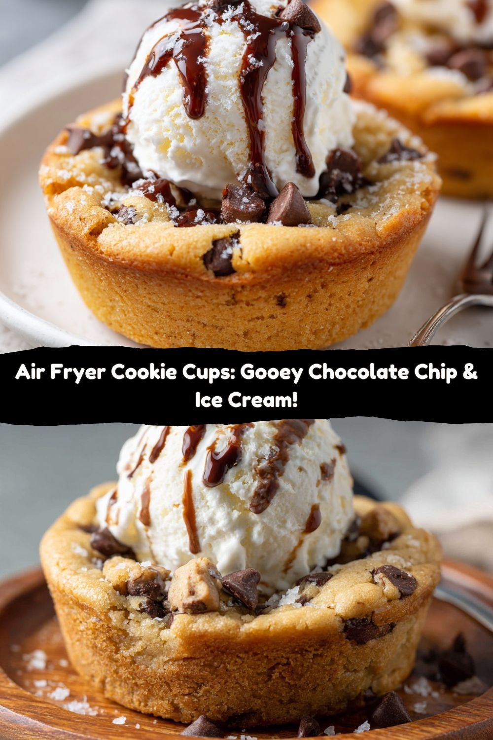 Air Fryer Cookie Cups