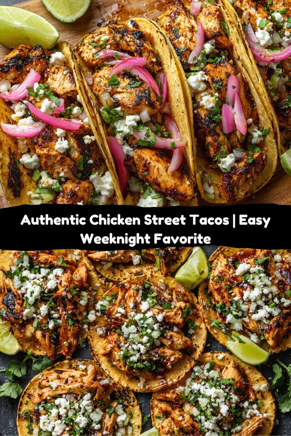 Authentic Chicken Street Tacos