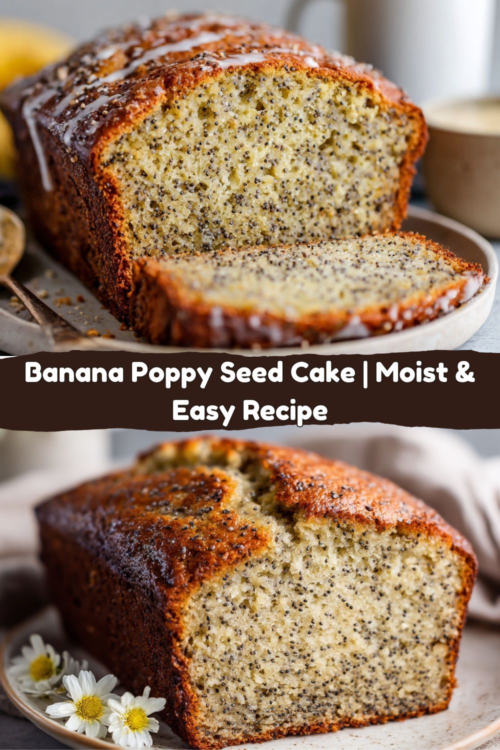 Banana Poppy Seed Cake
