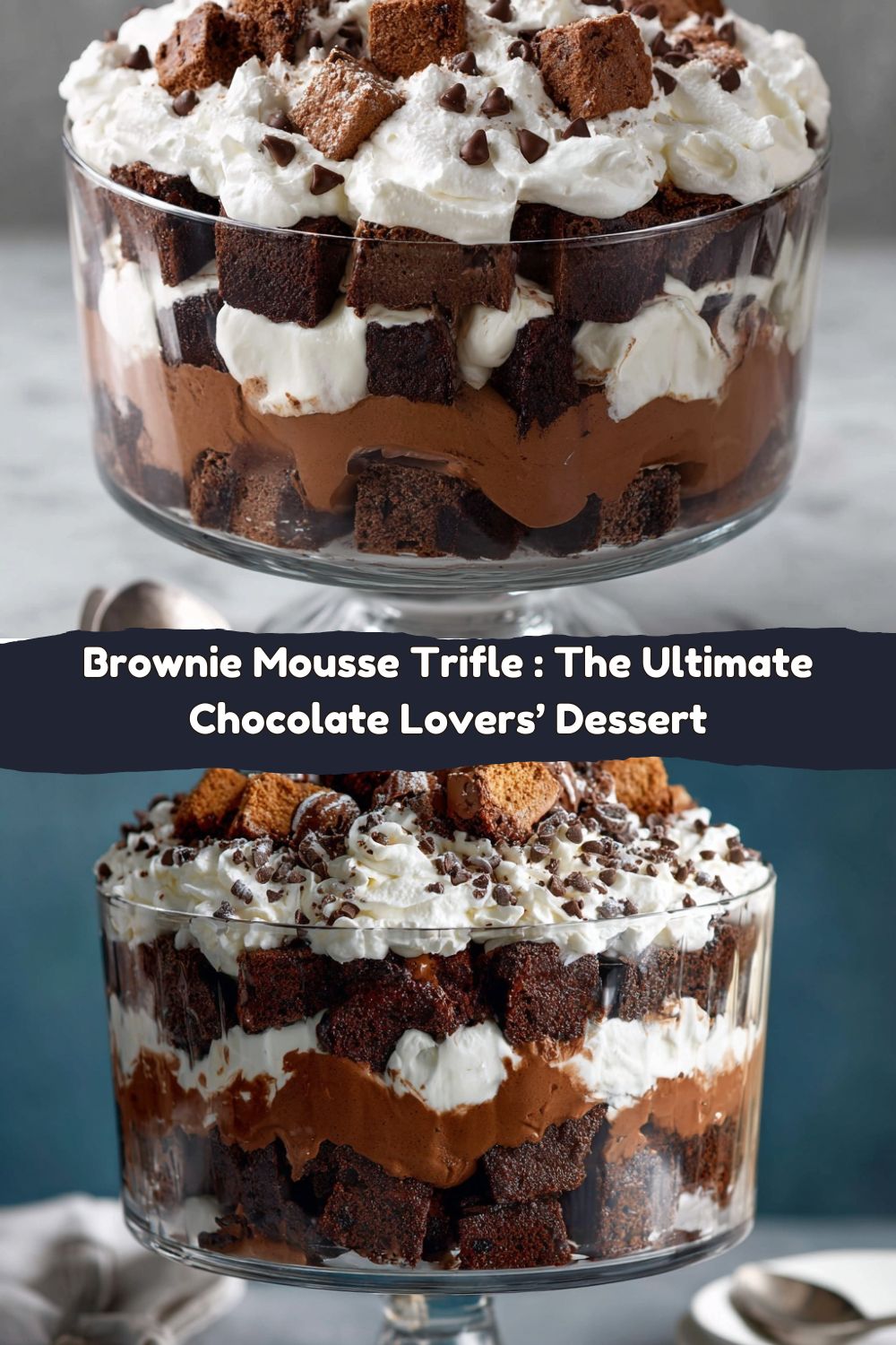 Brownie Mousse Trifle