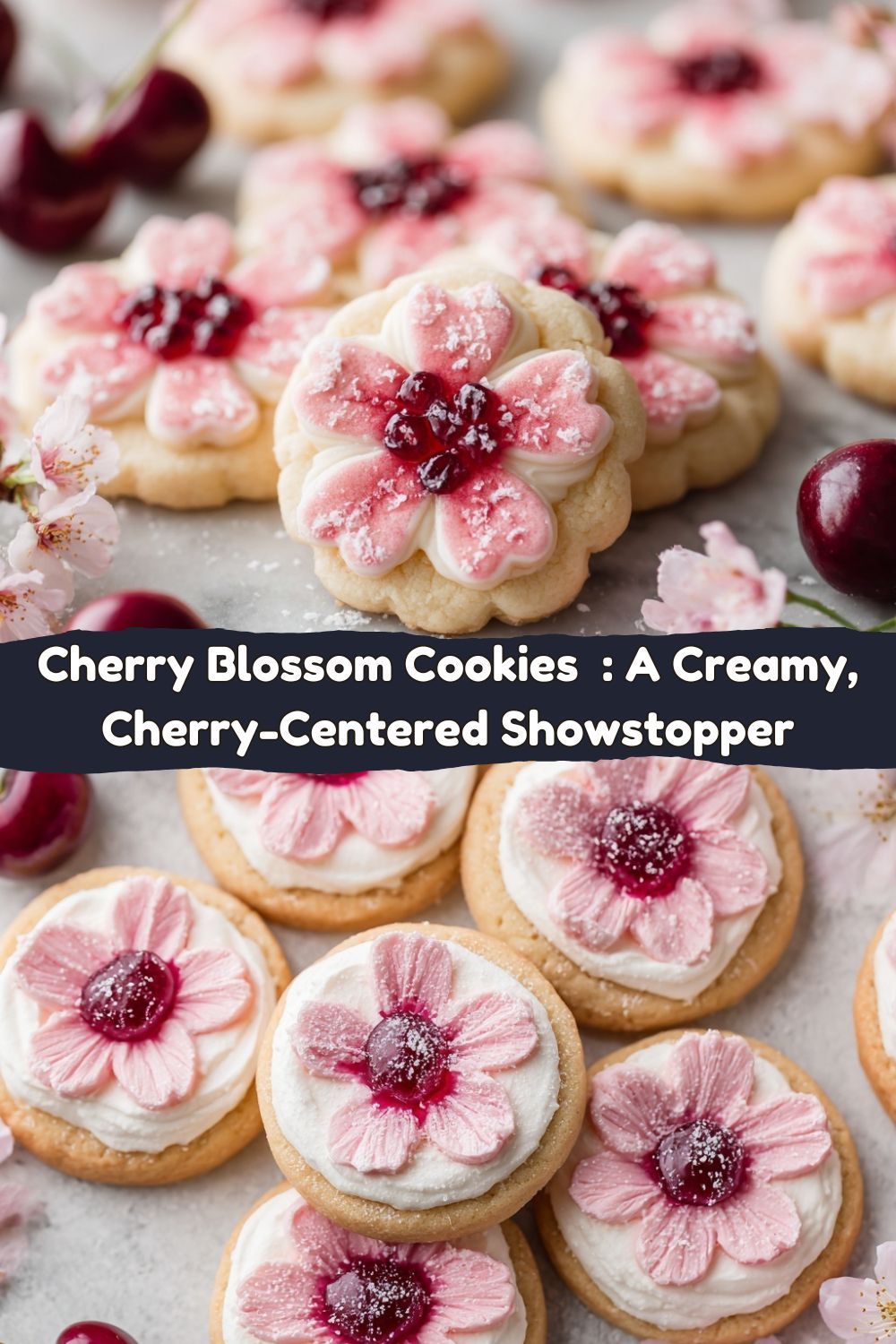 Cherry Blossom Cookies