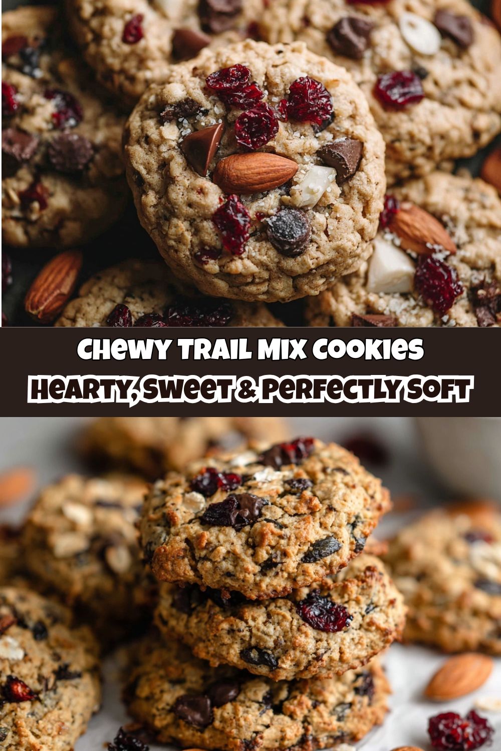 Chewy Trail Mix Cookies