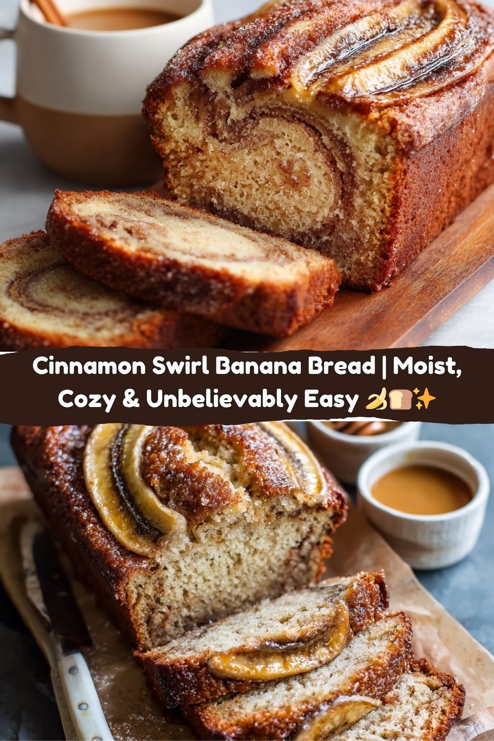 Cinnamon Swirl Banana Bread