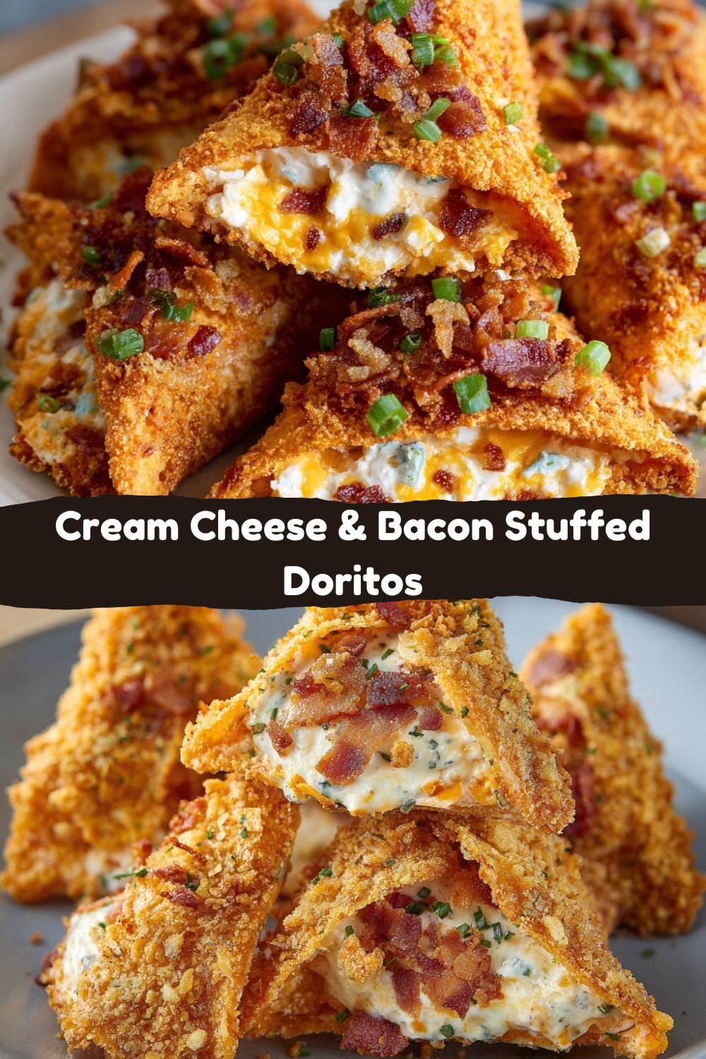 Cream Cheese and Bacon Stuffed Doritos