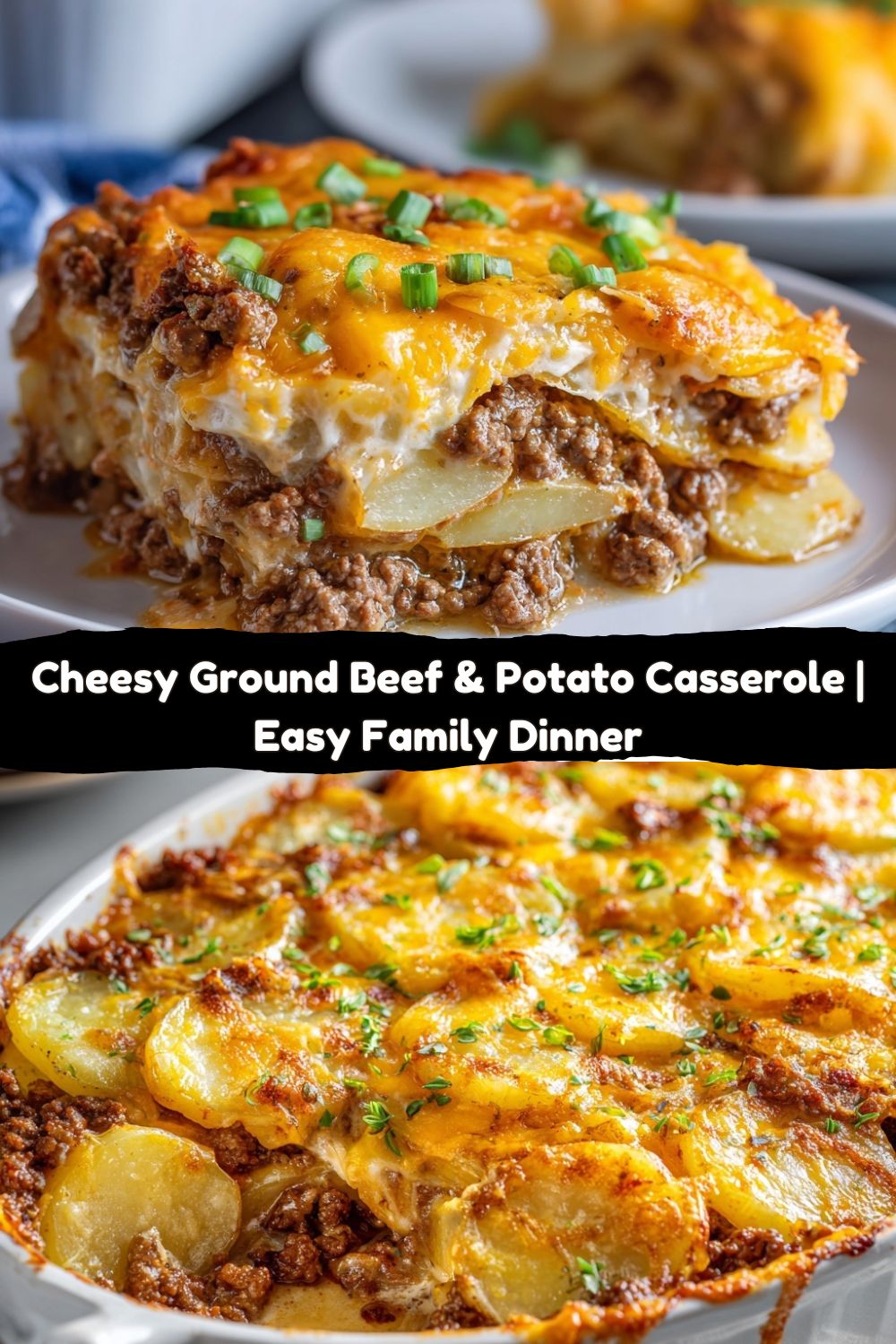 Creamy Ground Beef & Potato Casserole