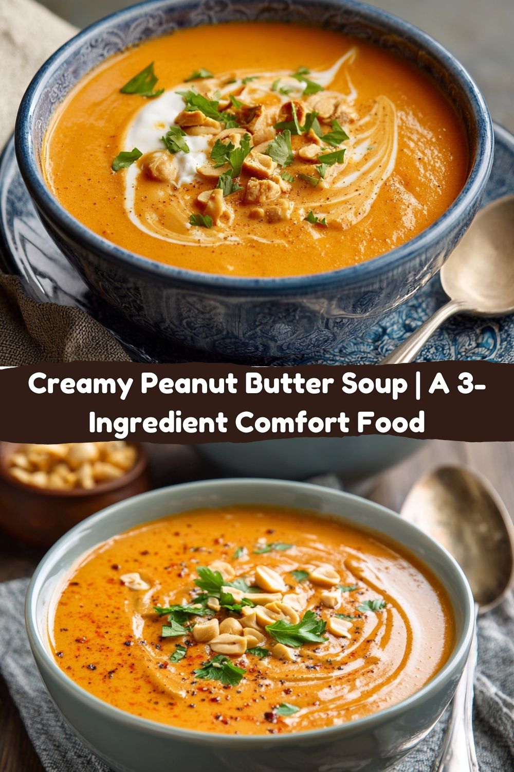 Creamy Peanut Butter Soup