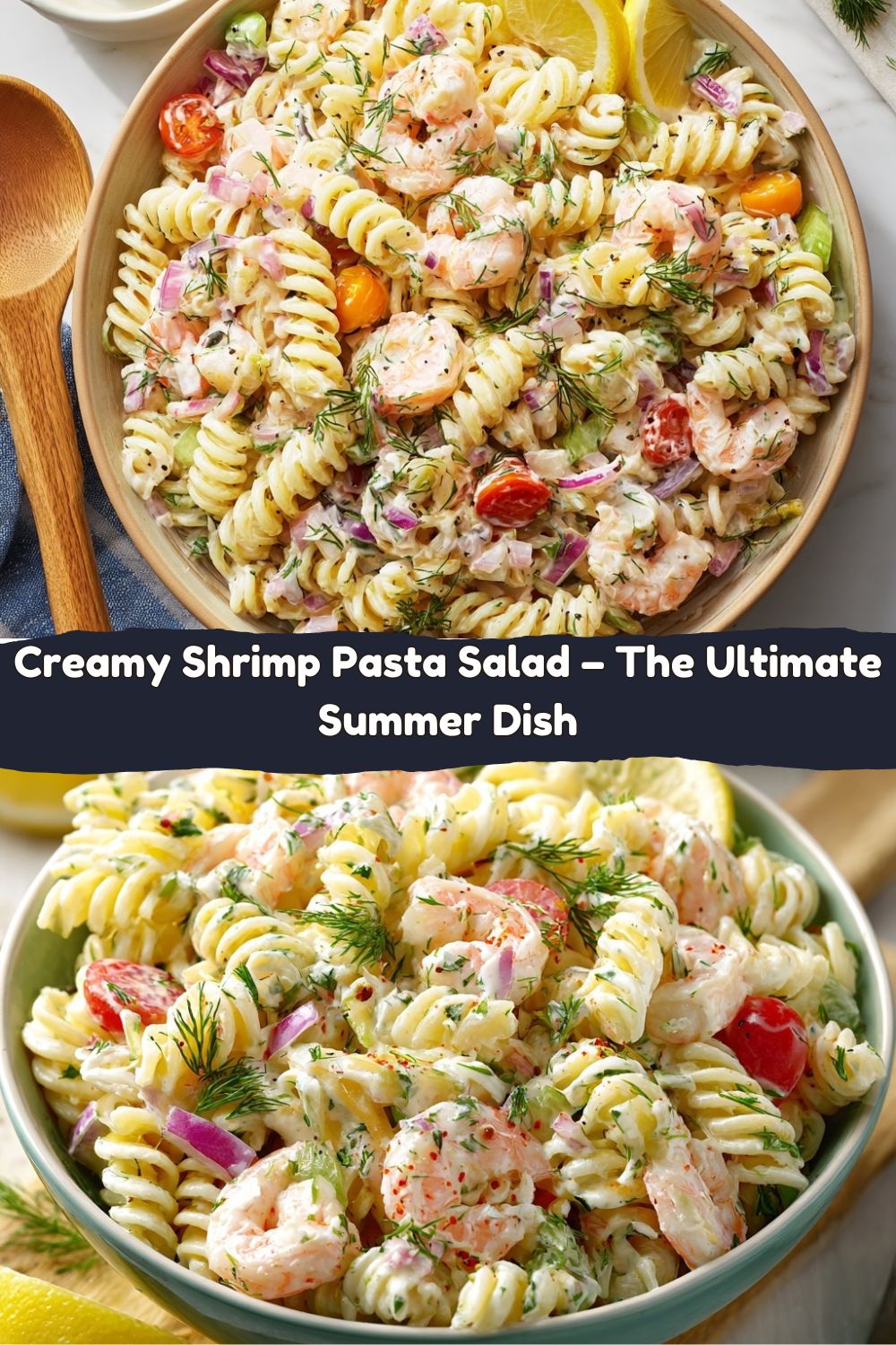 Creamy Shrimp Pasta Salad