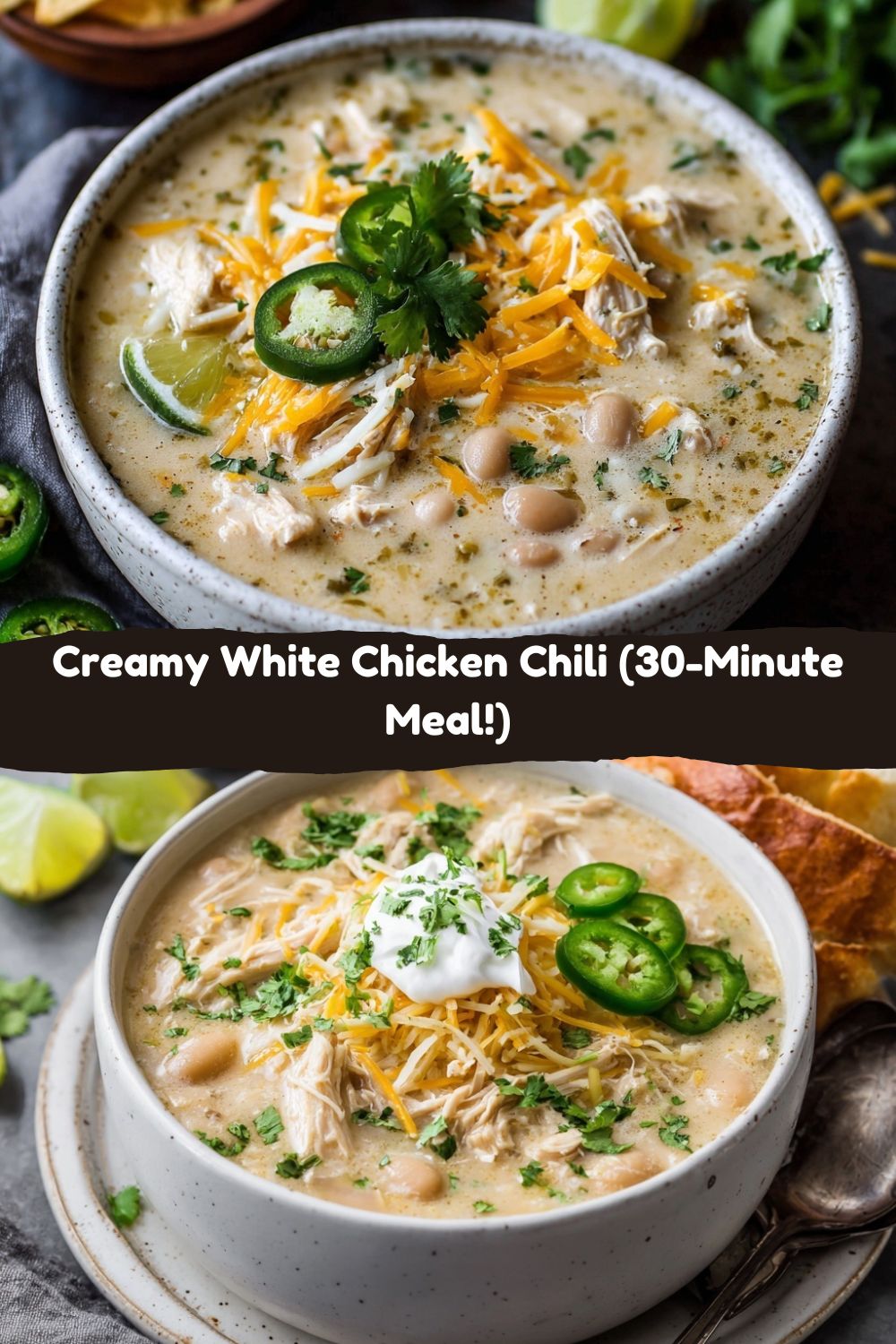 Creamy White Chicken Chili